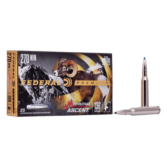 .270 Winchester, Federal Ammunition - Terminal Ascent 136GR. 20RD/BX
