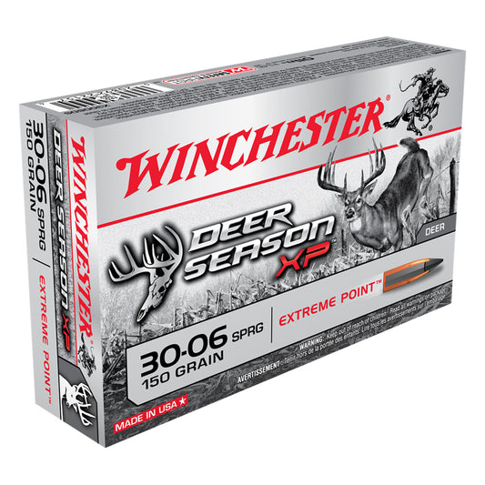30-06 Springfield - Winchester Ammo, Deer Season XP 150GR. 20RD/BX