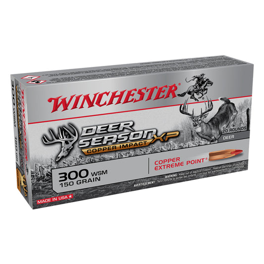 .300 WIN MAG, Winchester Ammo, Deer Season XP CEP 150GR. 20RD/BX