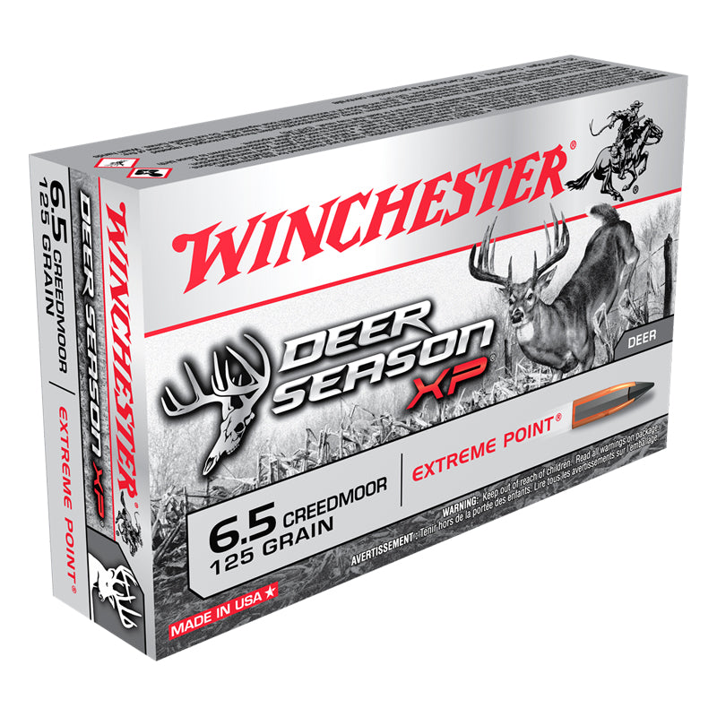 6.5 Creedmoor - Winchester Ammo - Deer Season XP 125GR. 20RD/BX
